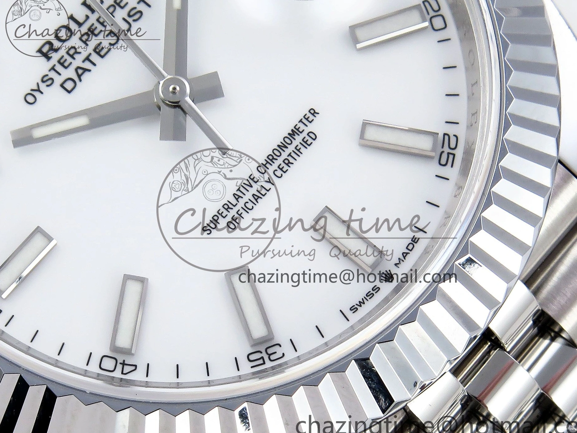 MiroTime 0112 Datejust 41mm 126234 904L Steel HGF 1:1 Best Edition White Dial on SS Bracelet VR Compact 1464